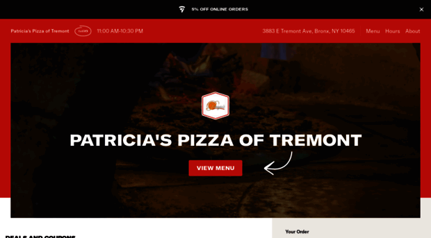 patricias-pizza.com