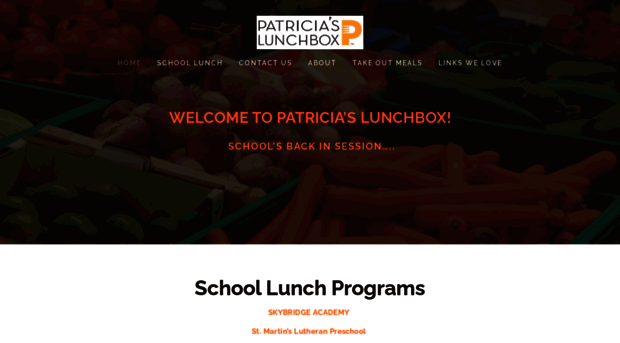 patriciaslunchbox.com