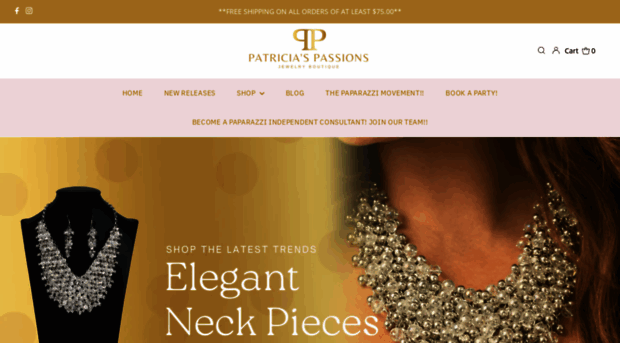 patriciaspassionsjewelryboutique.com