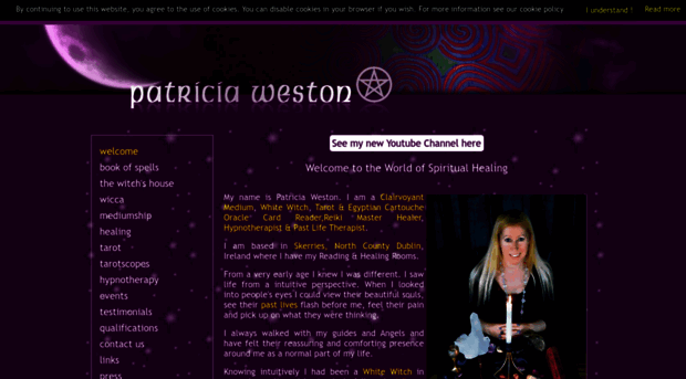 patriciawestonpsychicwitch.com