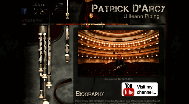 patrickdarcymusic.com