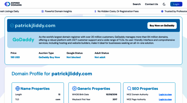 patrickjliddy.com