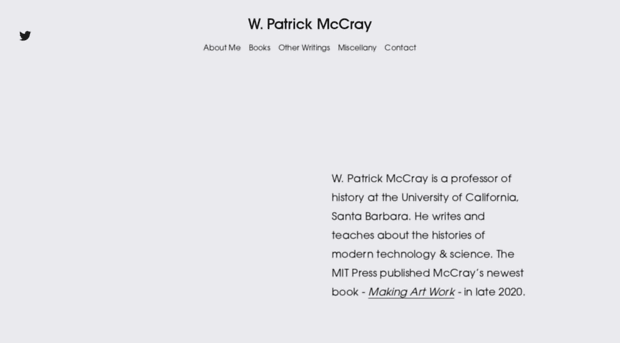 patrickmccray.com