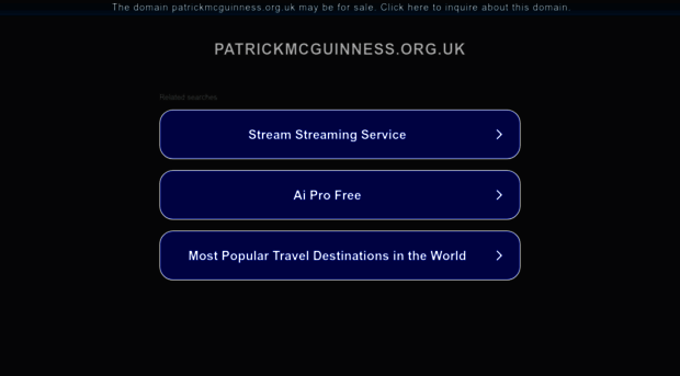 patrickmcguinness.org.uk