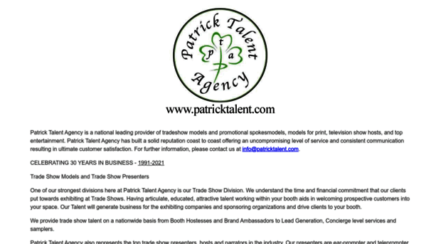 patricktalent.com