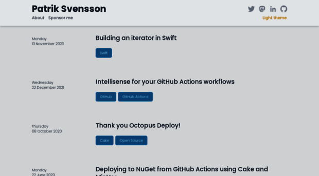 patriksvensson.se