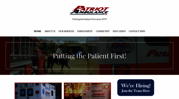 patriotambulance.com