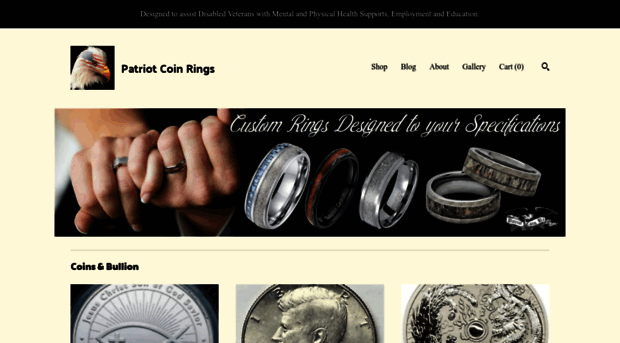 patriotcoinrings.com