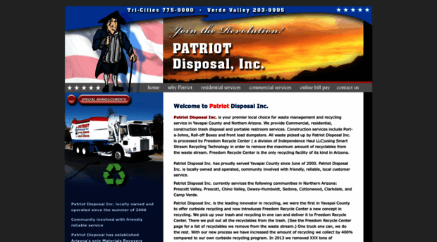 patriotdisposal.com