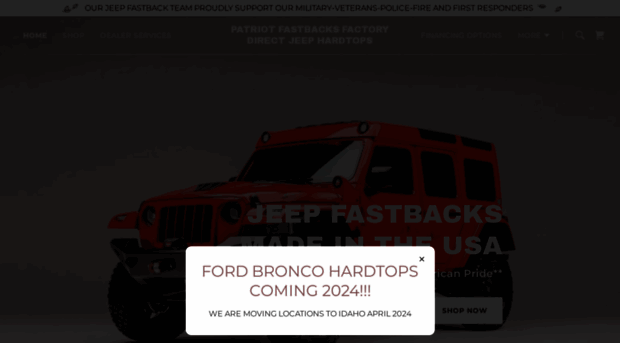 patriotfastbacks.com