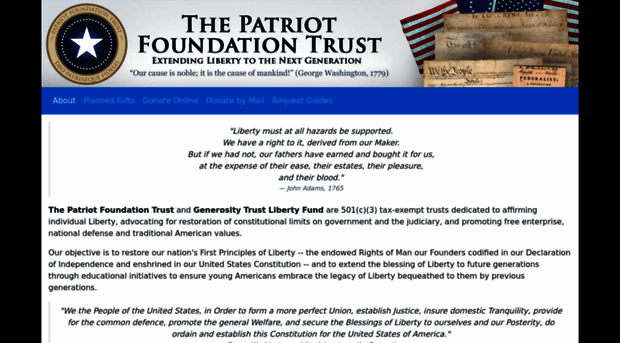 patriotfoundationtrust.org