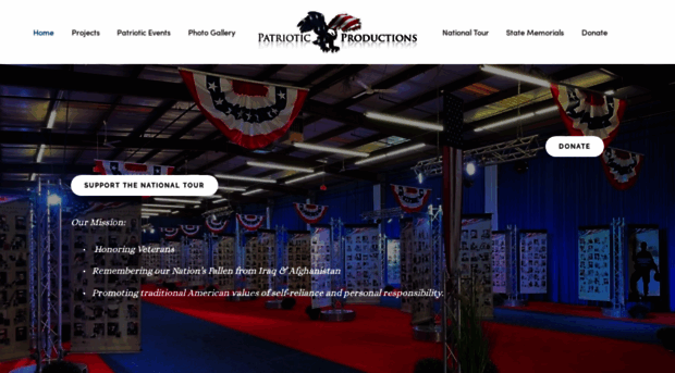 patrioticproductions.org