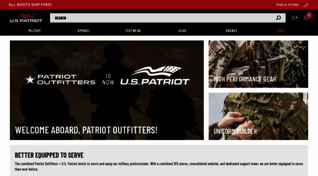 patriotoutfitters.com