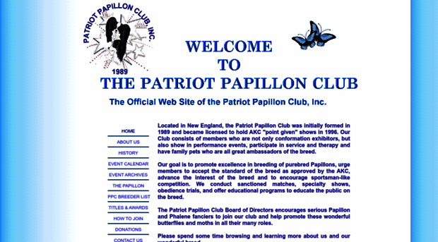patriotpapillon.com