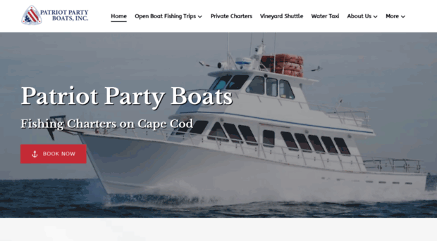 patriotpartyboats.com