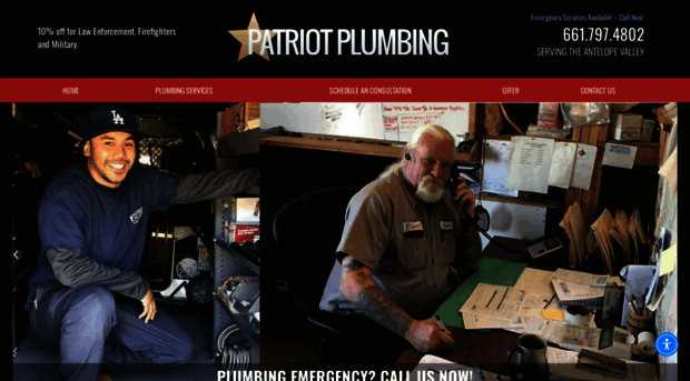 patriotplumbingav.com