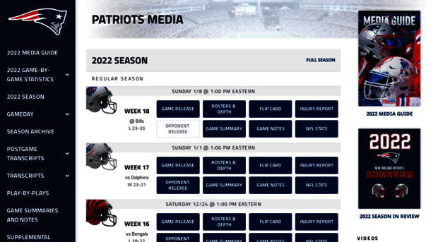 patriots.1stroundmediagroup.com