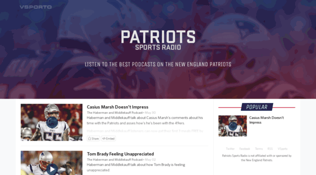 patriots.vsporto.com