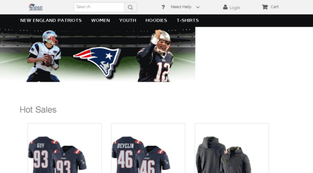 patriotsedgestore.com