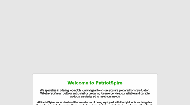 patriotspire.com