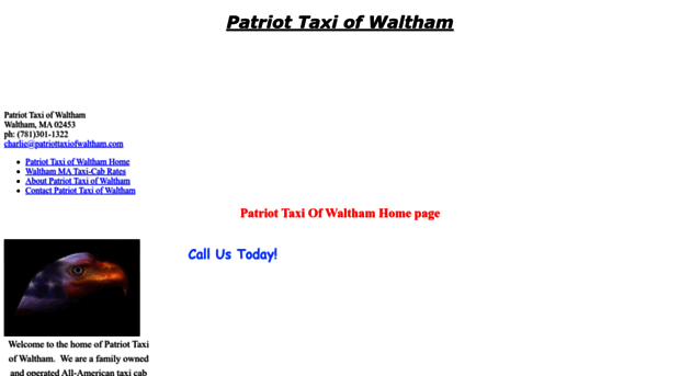 patriottaxiofwaltham.com