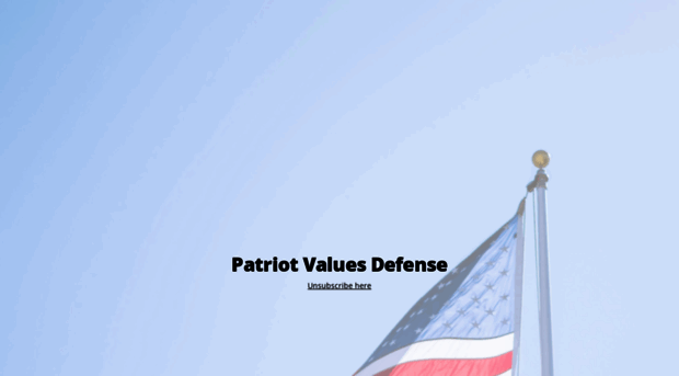 patriotvaluesdefense.com