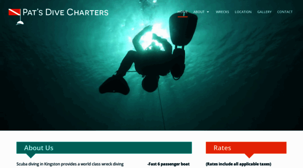 patsdivecharters.com