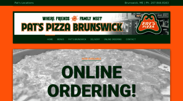 patspizzabrunswick.com