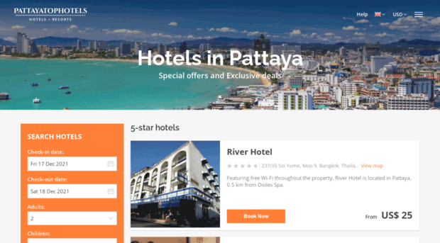 pattayatophotels.com