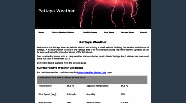 pattayaweather.net