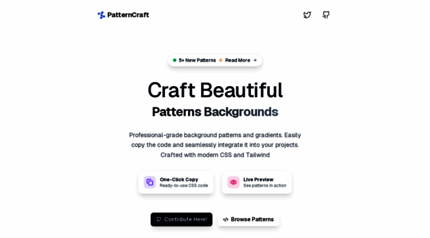 patterncraft.fun - Pattern Craft - Modern Backgro... - Pattern Craft