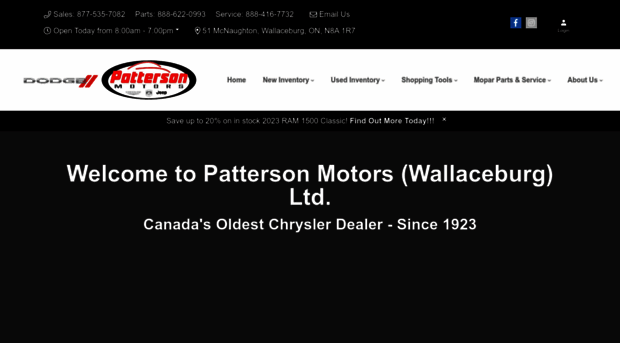 pattersonmotors.ca