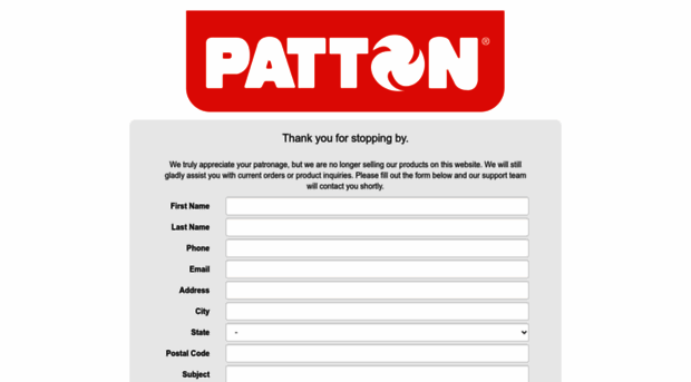 pattonproducts.com
