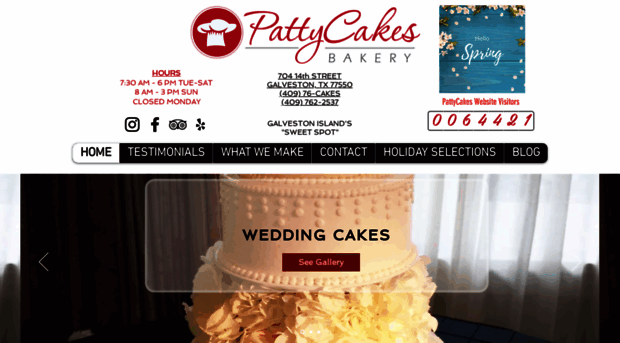 pattycakesgalveston.com