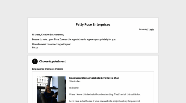 pattyrose.acuityscheduling.com