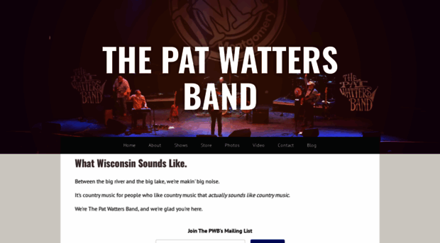 patwattersband.com