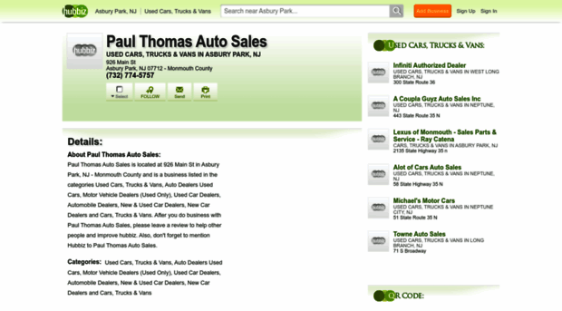 paul-thomas-auto-sales.hub.biz