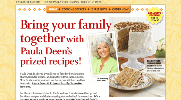 pauladeenfamilyfavorites.com