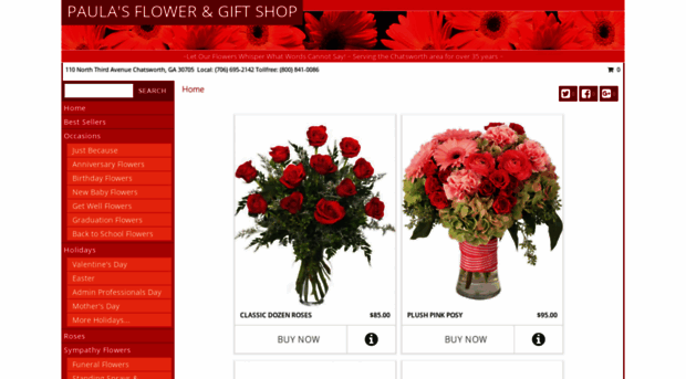 paulasflowersga.com