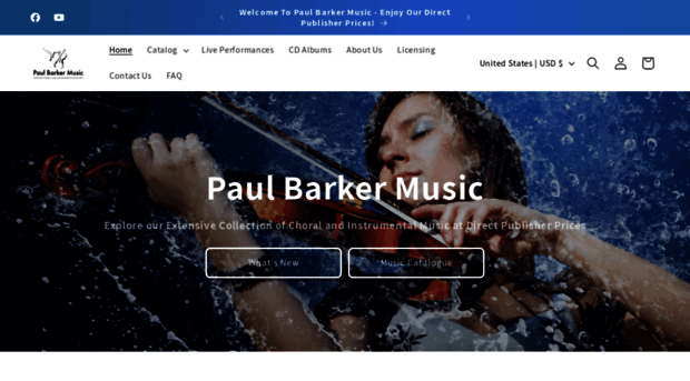 paulbarkermusic.com