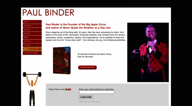 paulbindercircus.com
