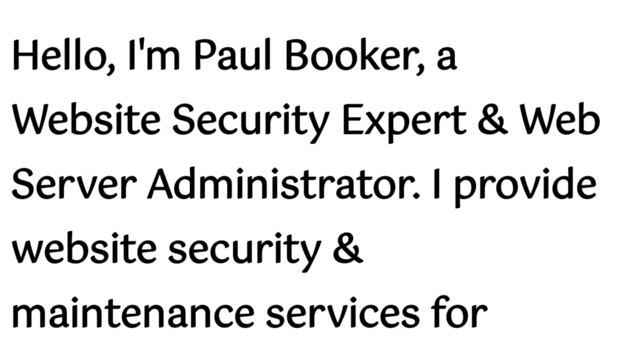 paulbooker.co.uk