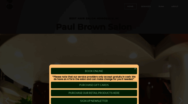 paulbrownsalons.com