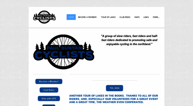 paulbunyancyclists.com