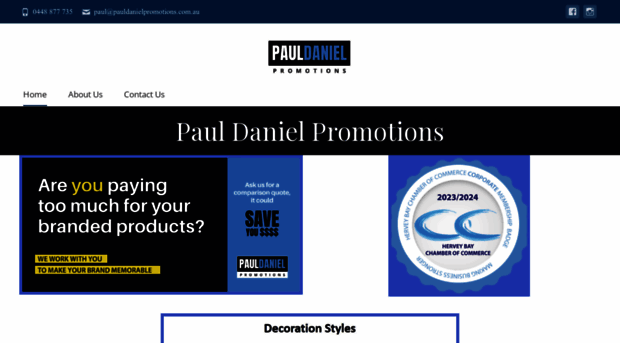 pauldanielpromotions.com.au