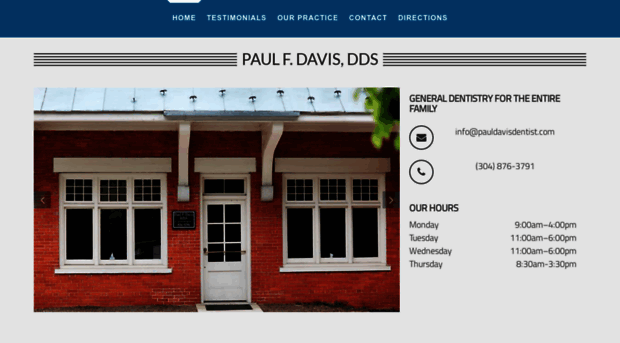 pauldavisdentist.com