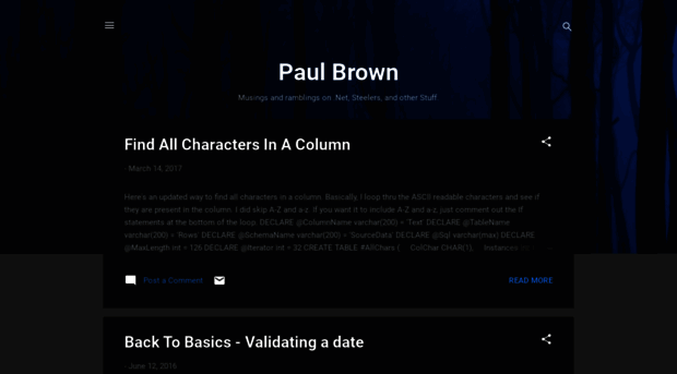 paulgbrown.com