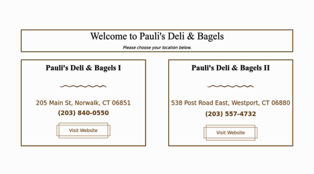 paulisdeliandbagels.com