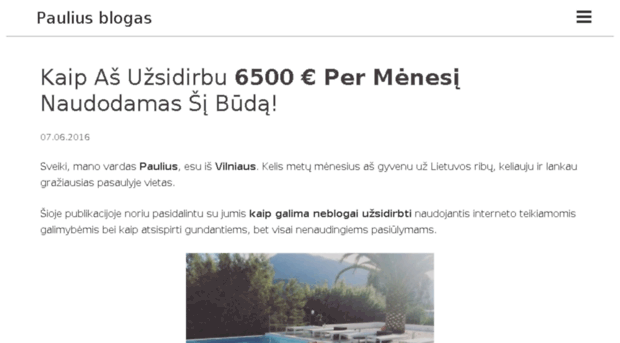 pauliusblogas.com