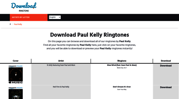 paulkelly.download-ringtone.com